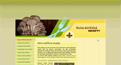 Desktop Screenshot of hliva-ustricna-recepty.cz